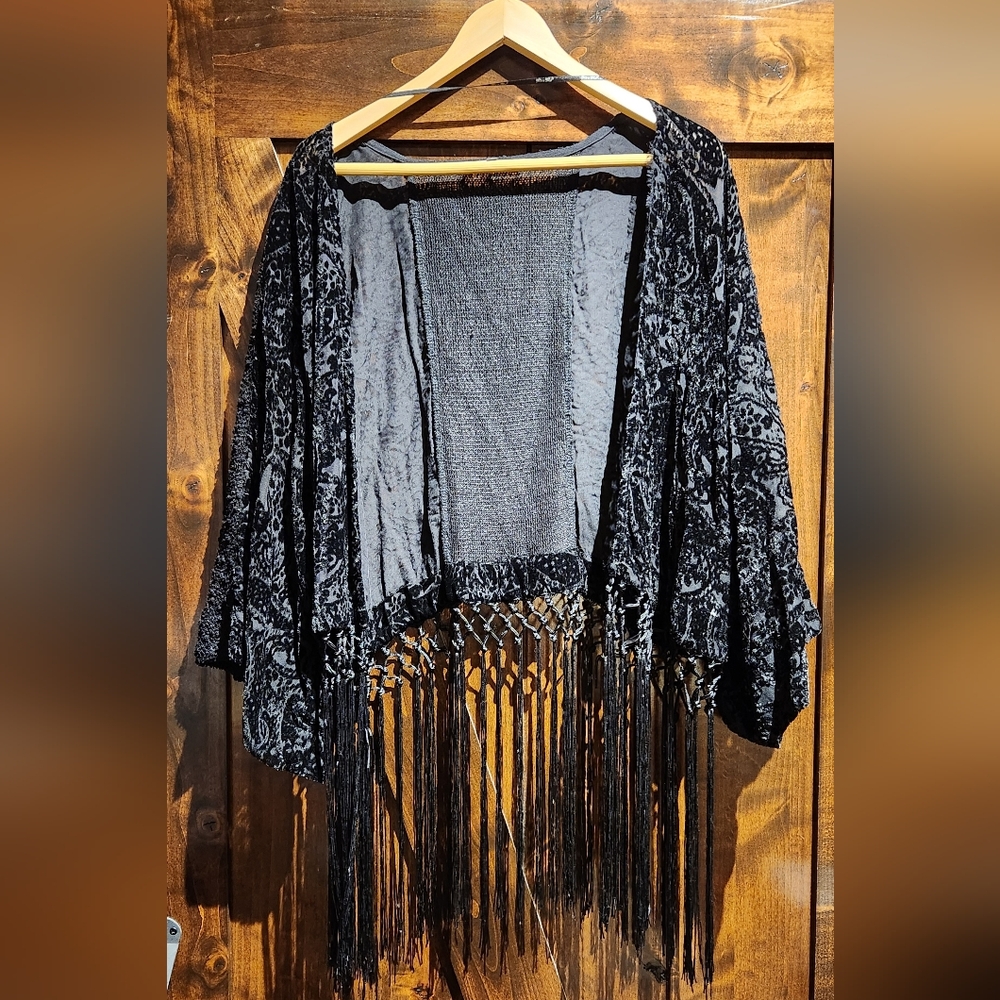 Gorgeous EUC Miss Me Cardigan Fringe Western Wear
